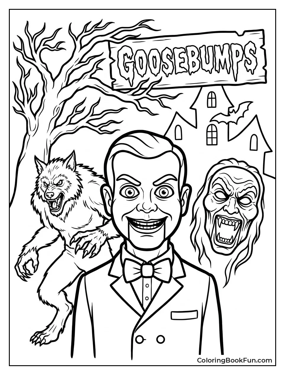 Scary Goosebumps Monsters on the Loose