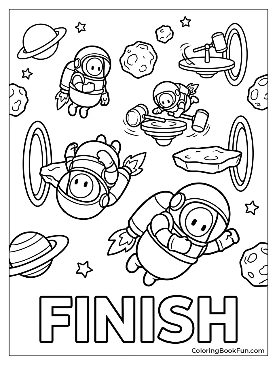 Floating in Space Race