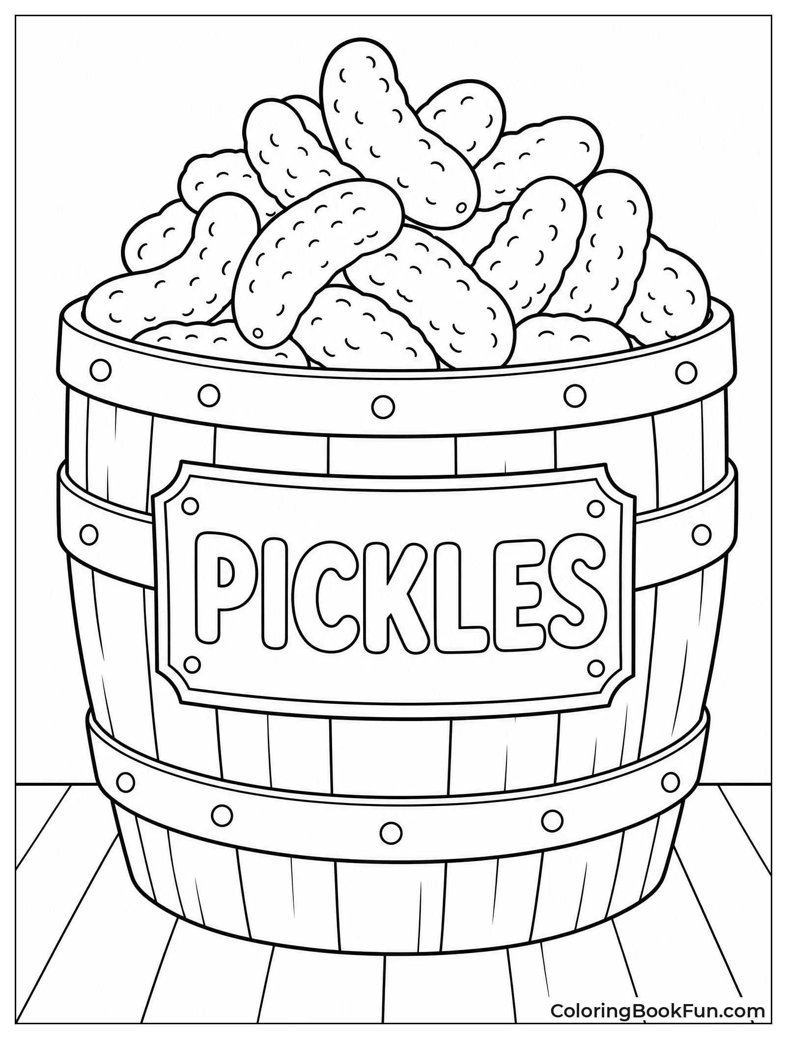Old Barrel Full of Pickles
