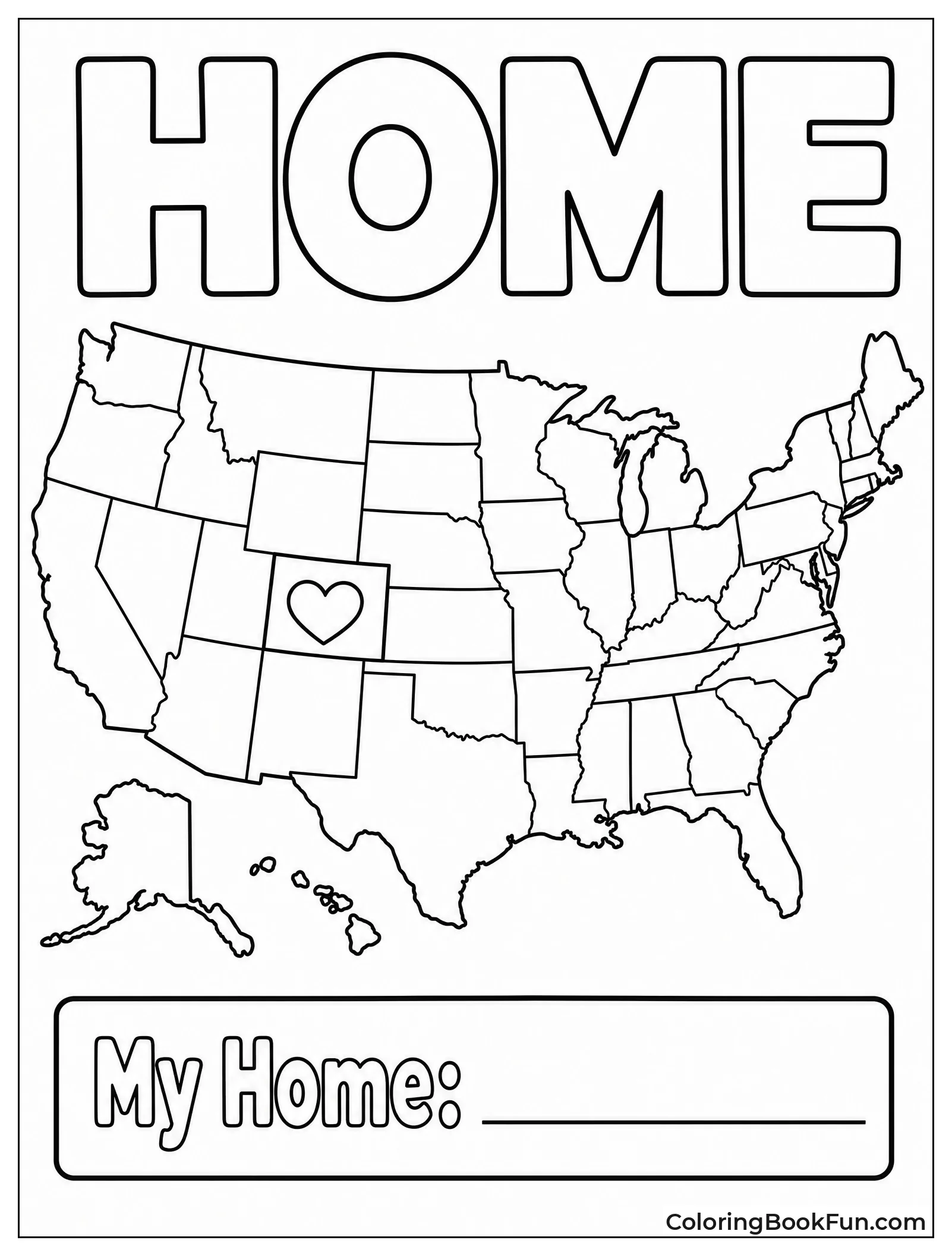 Heart Marks My Home State