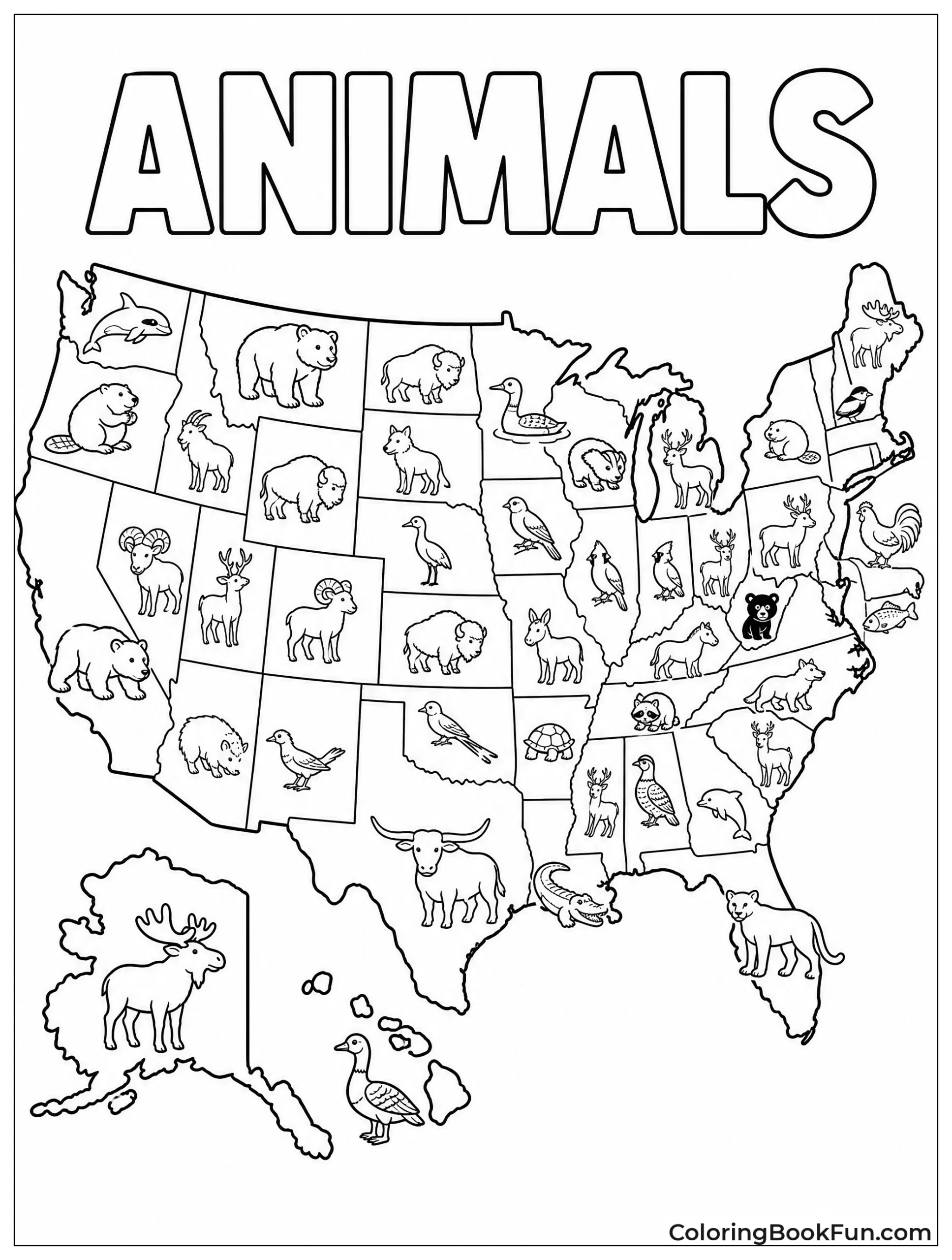 Animals Live Inside State Borders
