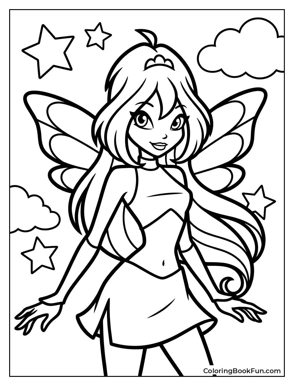 Simple Bloom Stands with Basic Wings