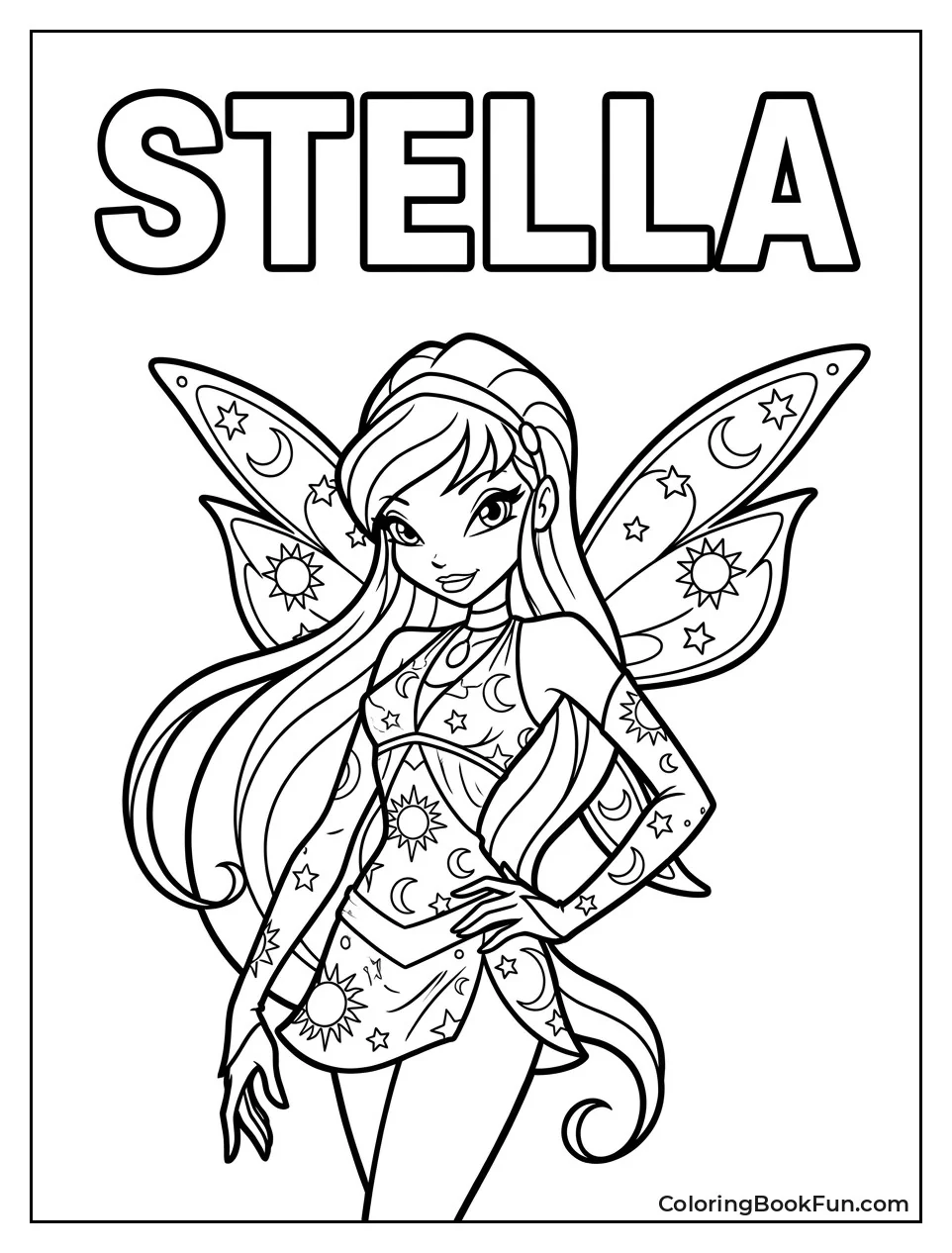 Stella Strikes a Stylish Fashion Pose