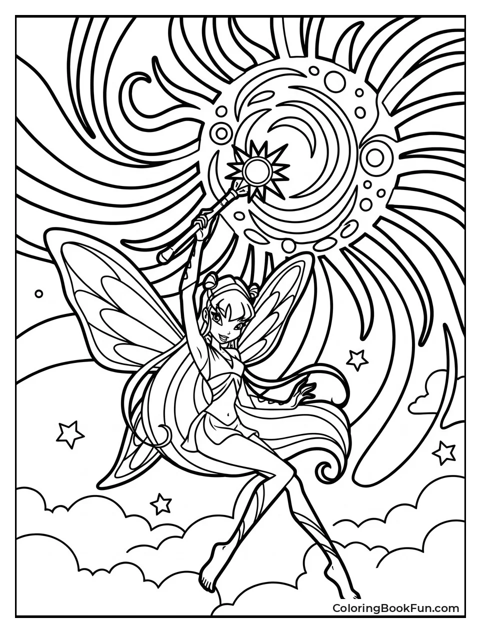 Stella Casts a Bright Sun Spell