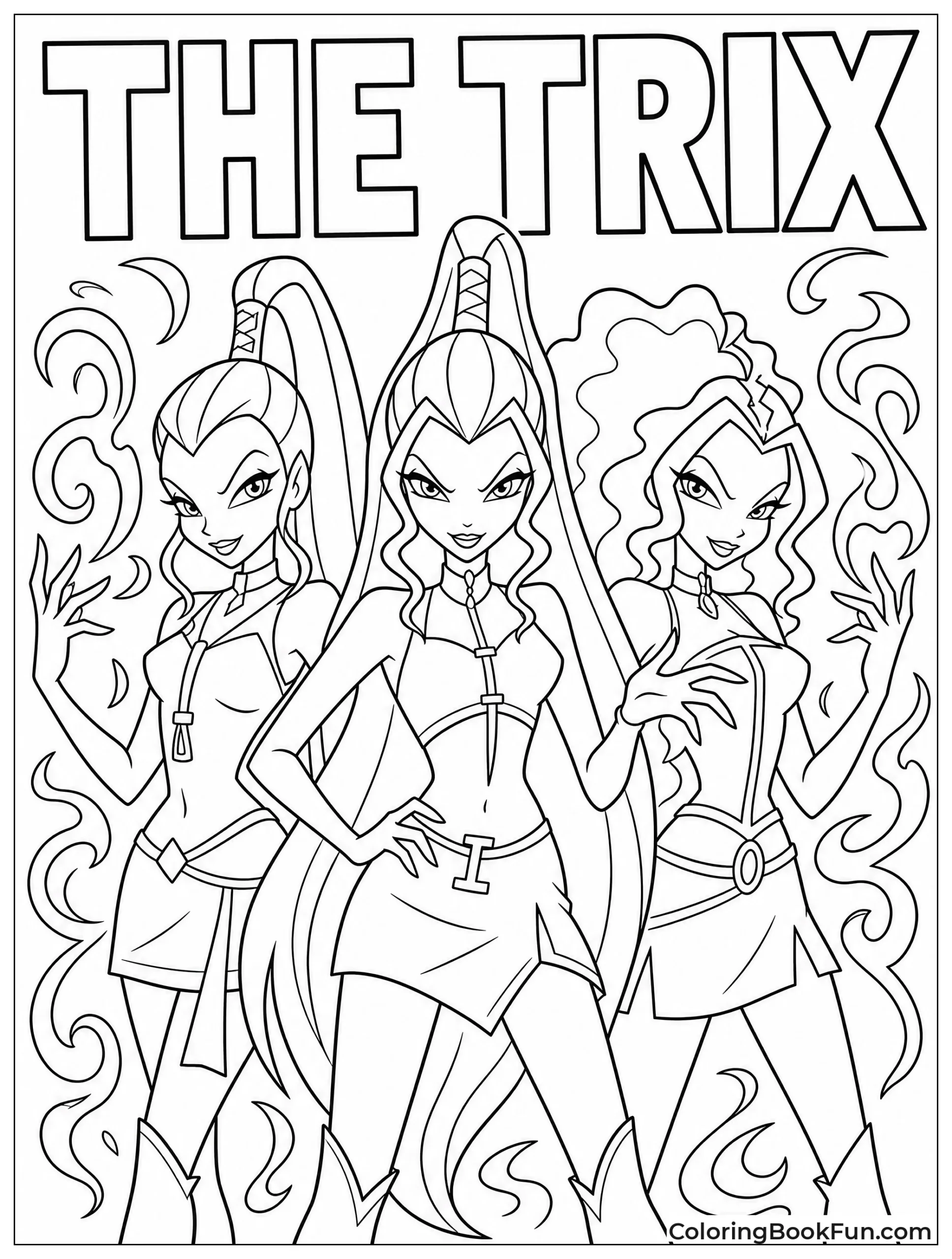 Trix Sisters Stand with Dark Energy