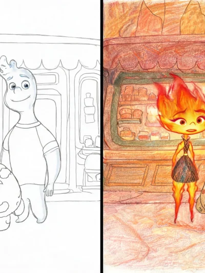 Elemental coloring pages