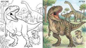 giganotosaurus coloring pages