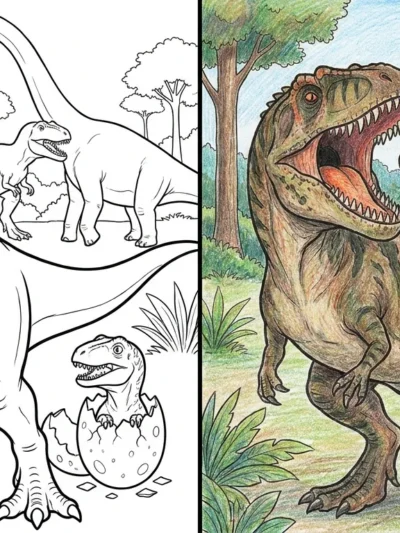 Giganotosaurus coloring pages