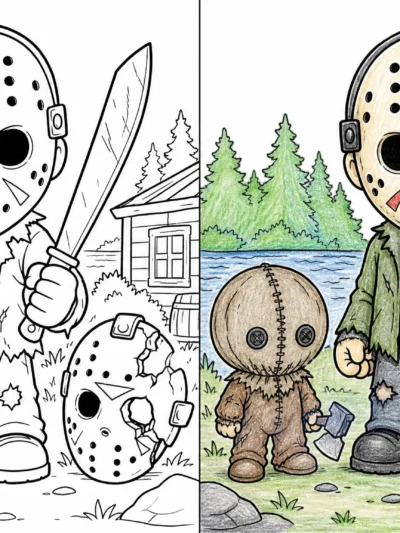 Jason coloring pages