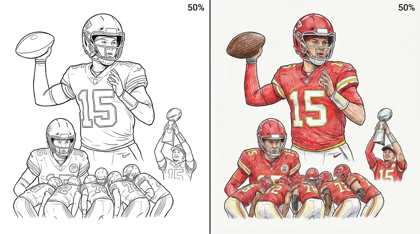 49 Patrick Mahomes Coloring Pages (Free PDFs)