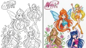 winx coloring pages