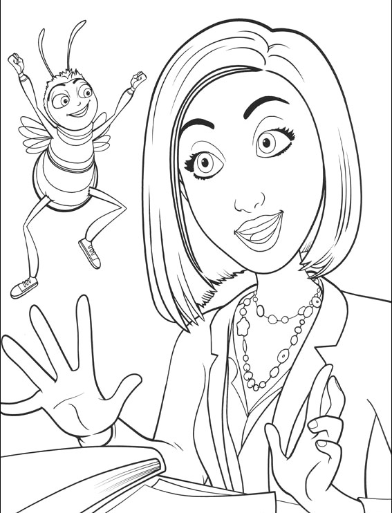 8 Best Bee Movie Coloring Pages for Kids - Updated 2018