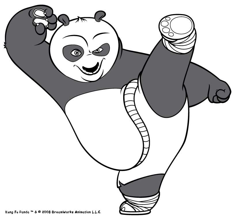 kung fu panda mantis coloring pages