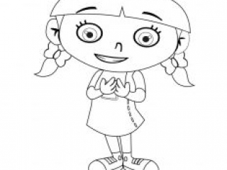 little einsteins annie coloring pages