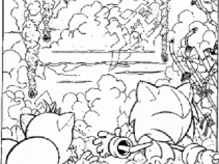 100+] Sonic The Hedgehog Coloring Pictures