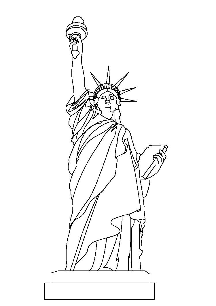 5 Best USA Landmarks Coloring Pages for Kids Updated 2018