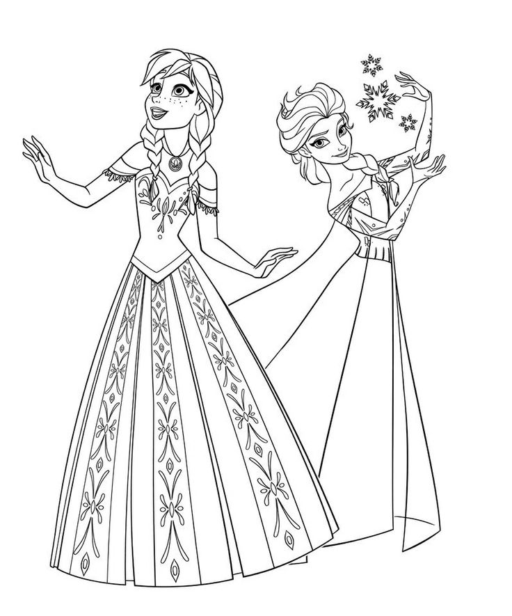 44 Top Free Coloring Pages Disney Elsa For Free