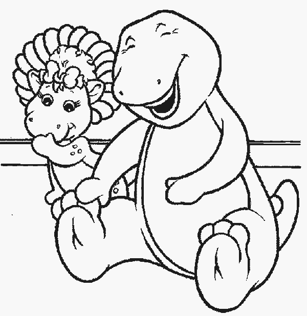 56 Best Barney Coloring Pages for Kids - Updated 2018
