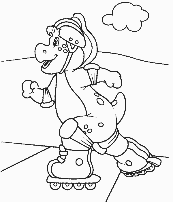 Download 56 Best Barney Coloring Pages for Kids - Updated 2018