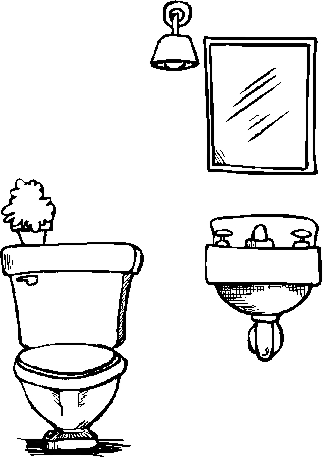 79 Best Bathroom Coloring Pages for Kids - Updated 2018