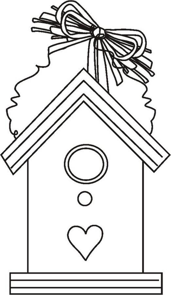 59 Best Birdhouse Coloring Pages For Kids - Updated 2018