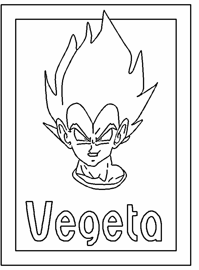 dragon ball z free coloring book pages