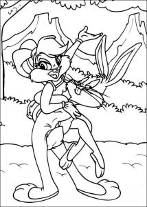 bugs-bunny-dancing-with-lola-coloring-pages-7-com