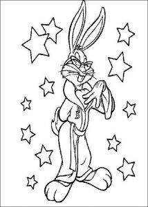bugs-bunnythe-star-coloring-pages-7-com