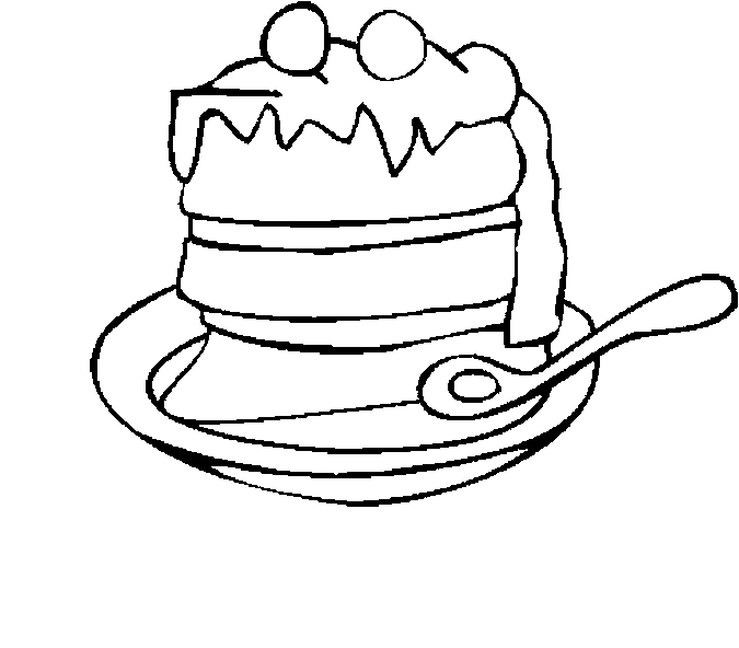 100 Best Desserts Coloring Pages for Kids Updated 2018