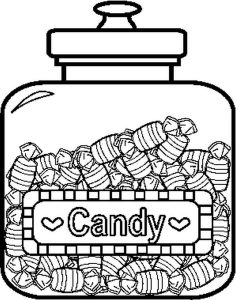27 Best Candy Coloring Pages for Kids - Updated 2018