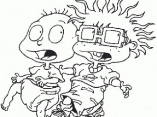 96 Best Rugrats Coloring Pages For Kids Updated 2018