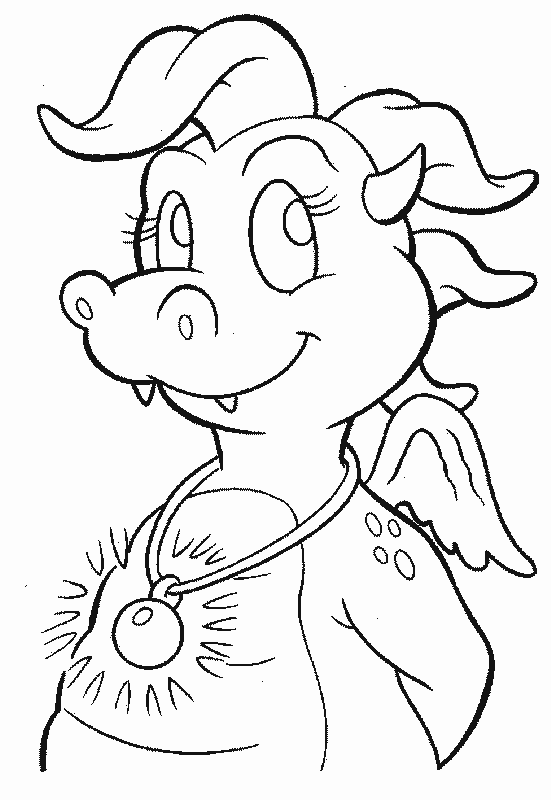 26 Best Dragon Tales Coloring Pages for Kids - Updated 2018