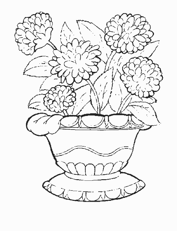 48 Best Flowers Coloring Pages For Kids Updated 2018