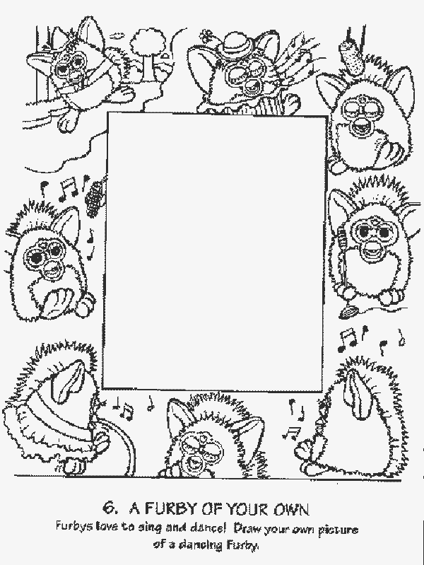 Download 16 Best Furby Coloring Pages for Kids - Updated 2018