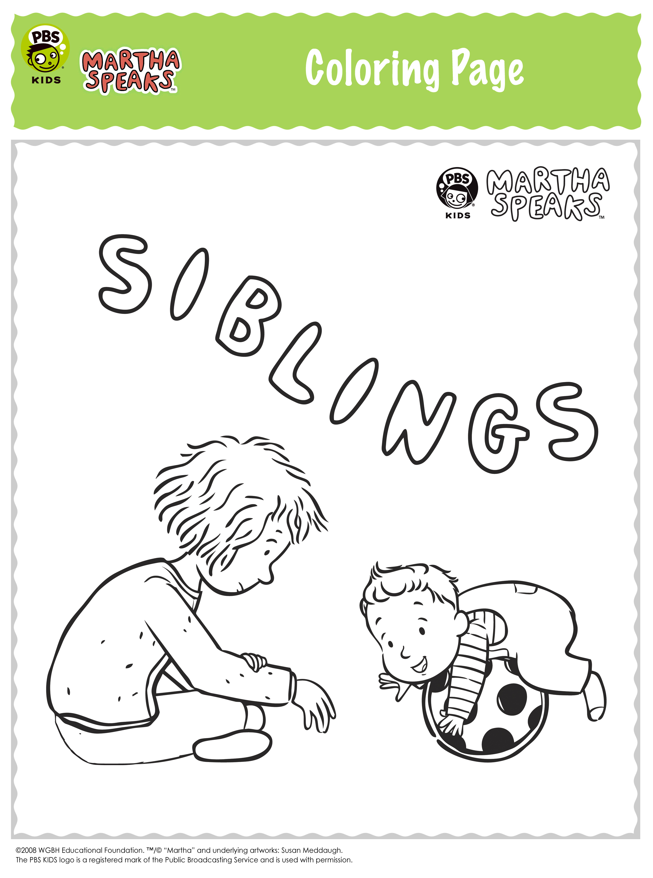 13 Best Martha Speaks Coloring Pages for Kids - Updated 2018