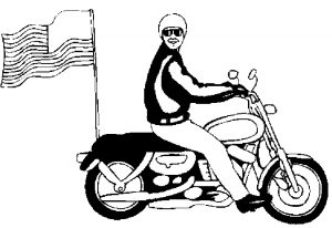 motorcycle-with-flag