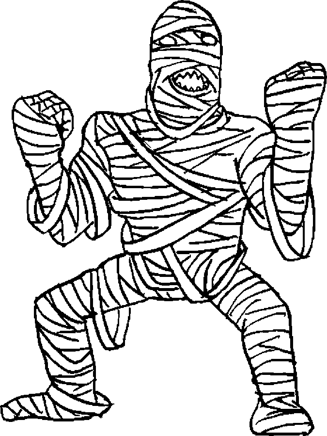 13 Best Mummies Coloring Pages for Kids - Updated 2018