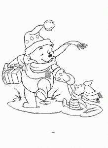 pooh-snow