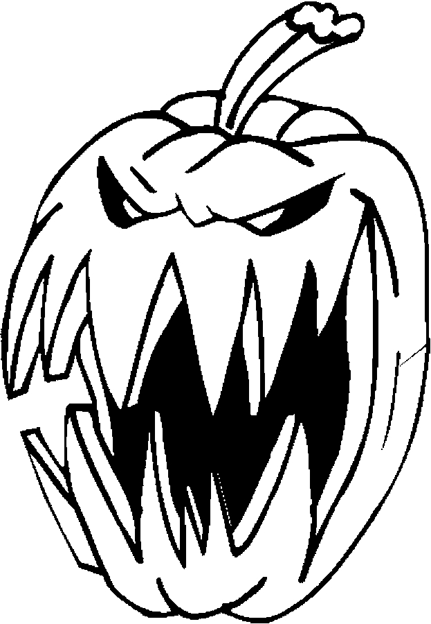 Download 66 Best Halloween Jack-O-Lanterns Coloring Pages for Kids ...
