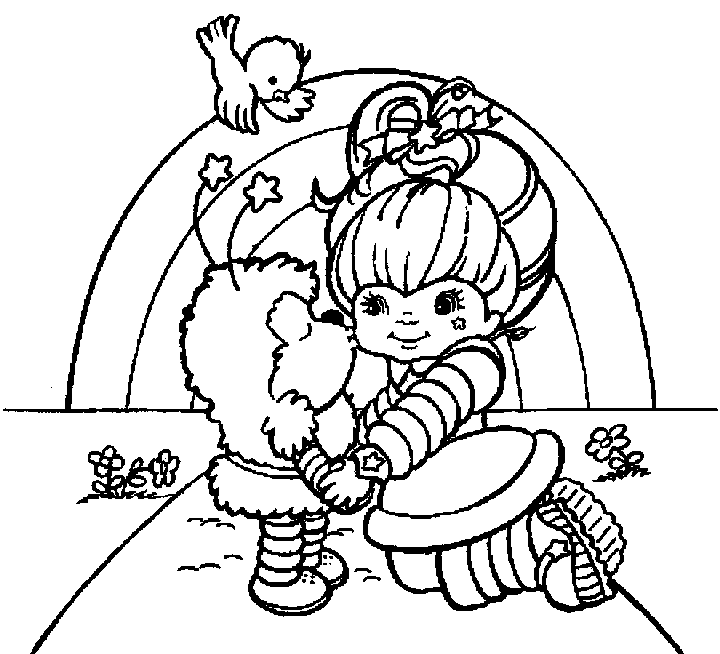 13 Best Rainbow  Brite  Coloring  Pages  for Kids Updated 2019