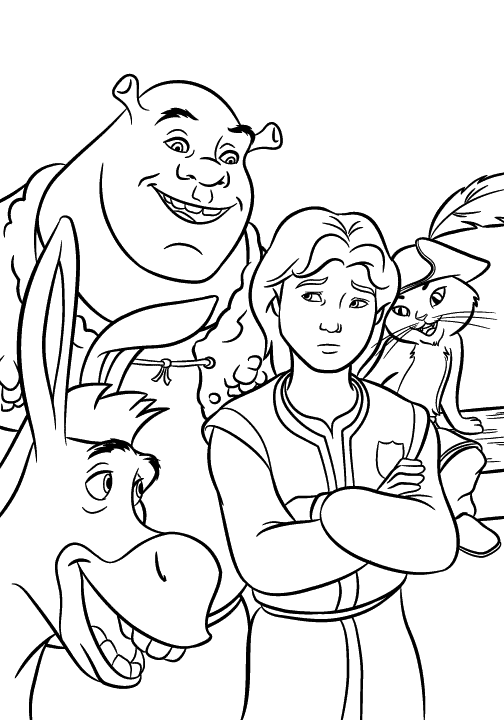 Download 27 Best Shrek Coloring Pages for Kids - Updated 2018