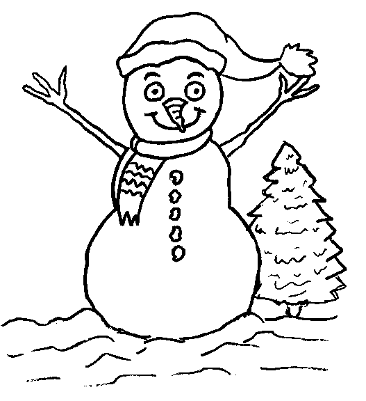 16 Best Snowman Coloring Pages for Kids - Updated 2018