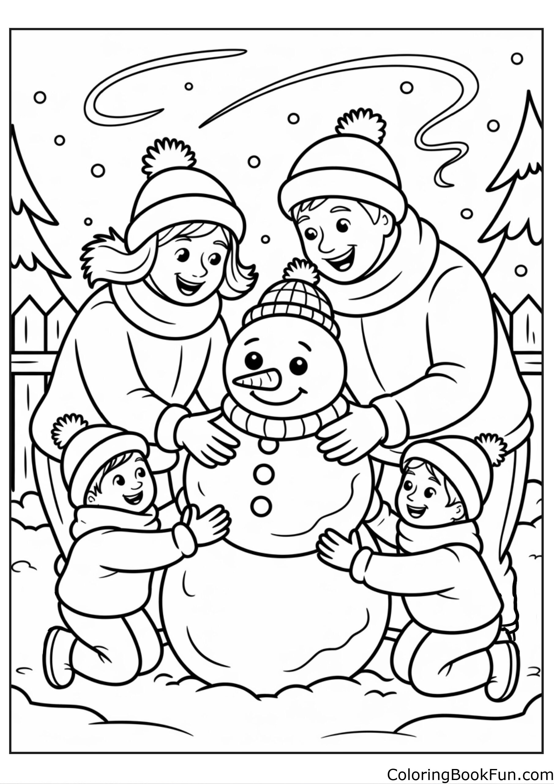 20 Family Coloring Pages - ColoringBookFun