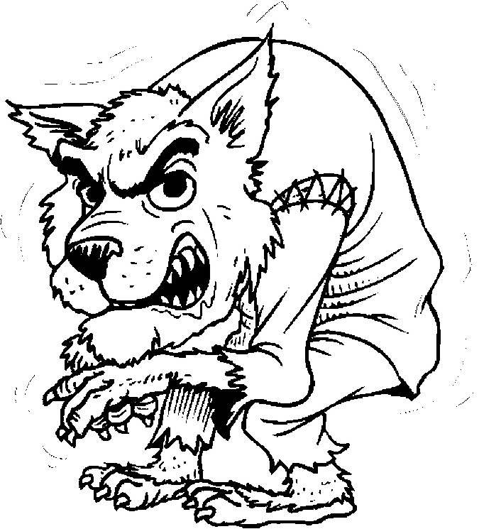 9 Best Werewolves Coloring Pages for Kids Updated 2018