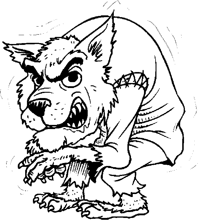 9 Best Werewolves Coloring Pages For Kids Updated 2018